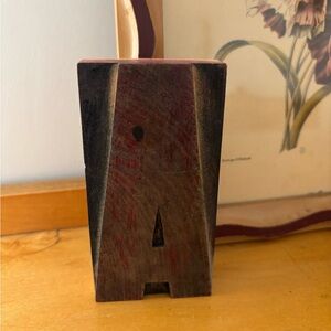 Vintage Letter Block “A”
